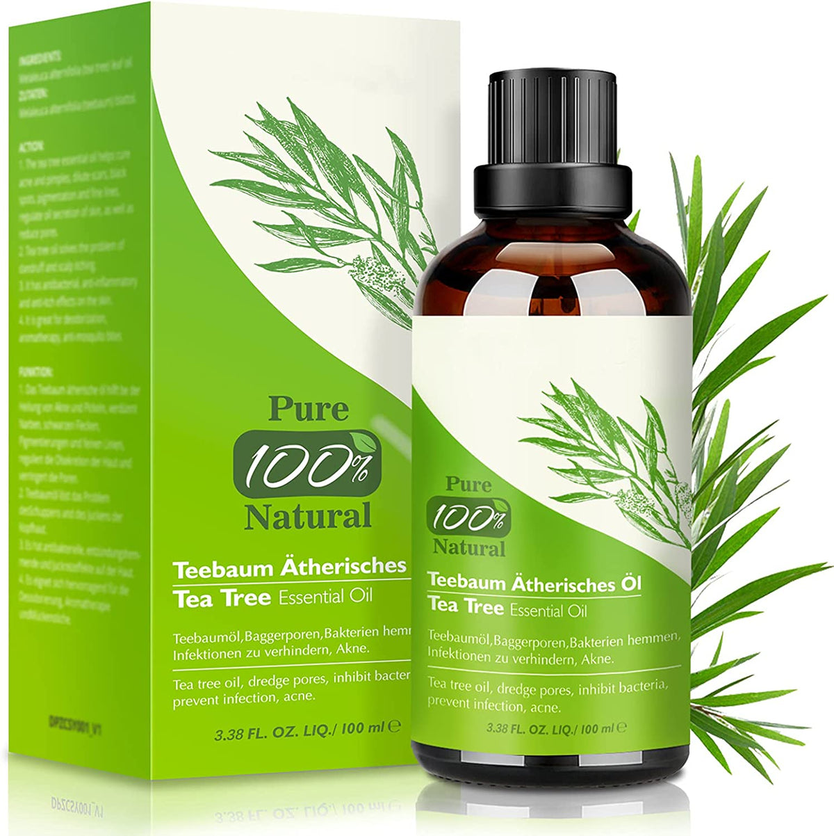 Aceite De Árbol De Té 100% Natural