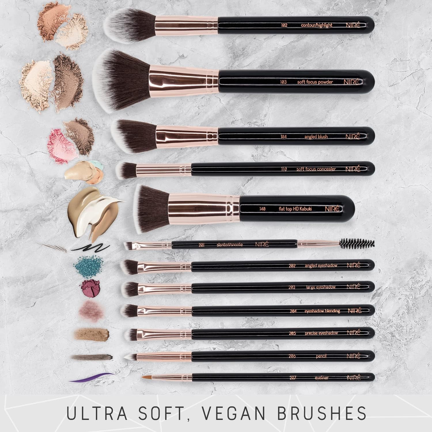 Niré Beauty- Brochas Maquillaje