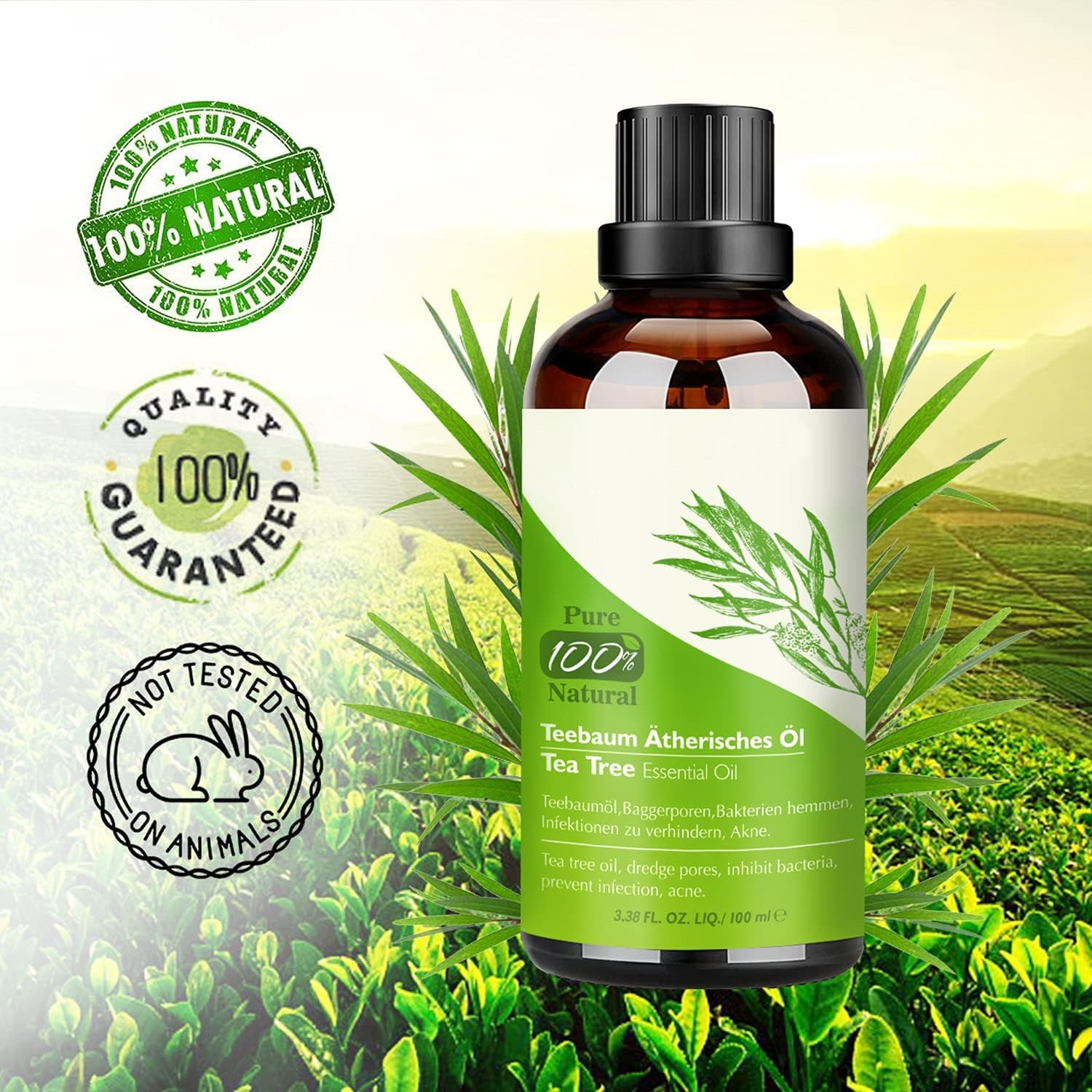 Aceite De Árbol De Té 100% Natural